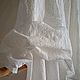 Винтаж: Белое платье хлопок с вышивкой на подкладке. Платья винтажные. Yaroslavna-16. Ярмарка Мастеров.  Фото №6
