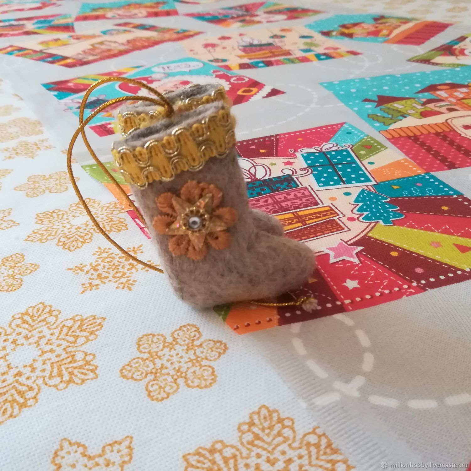 Новогодний текстиль на заказ в интернет-магазине Ярмарка Мастеров по ...