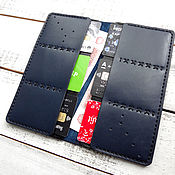 Сумки и аксессуары handmade. Livemaster - original item A leather Longer185 wallet is AVAILABLE. Handmade.