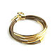 Brown leather bracelet 'Summer Gold' leather bracelet, Cord bracelet, Moscow,  Фото №1