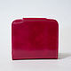 Wallet leather pink with hand painted Magnolia. Wallets. Natalia (nenekobags). Online shopping on My Livemaster.  Фото №2