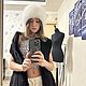Заказать Повязка белая из песца. Меха-Маркет. Ярмарка Мастеров. . Повязки Фото №3