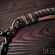 Braided paracord cord for wallet or keys. Key chain. Elk Island Craft. My Livemaster. Фото №6