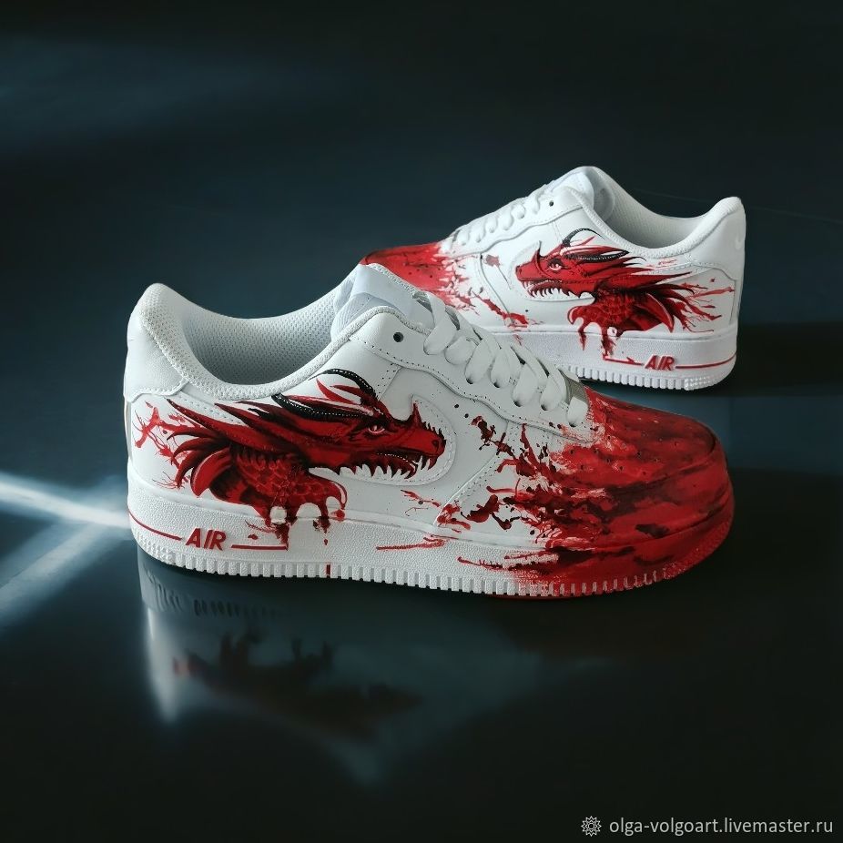 air force 1 red dragon