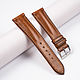 Calf Leather Watch Strap. Caramel color. Watch Straps. Asketica. Online shopping on My Livemaster.  Фото №2