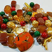 Материалы для творчества handmade. Livemaster - original item No№04 - A set of beads for decoration (1 set is available). Handmade.