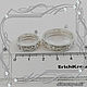 Rings/pair 'Olive branch' 925 sterling silver. Rings. MaksimJewelryStudio. My Livemaster. Фото №6