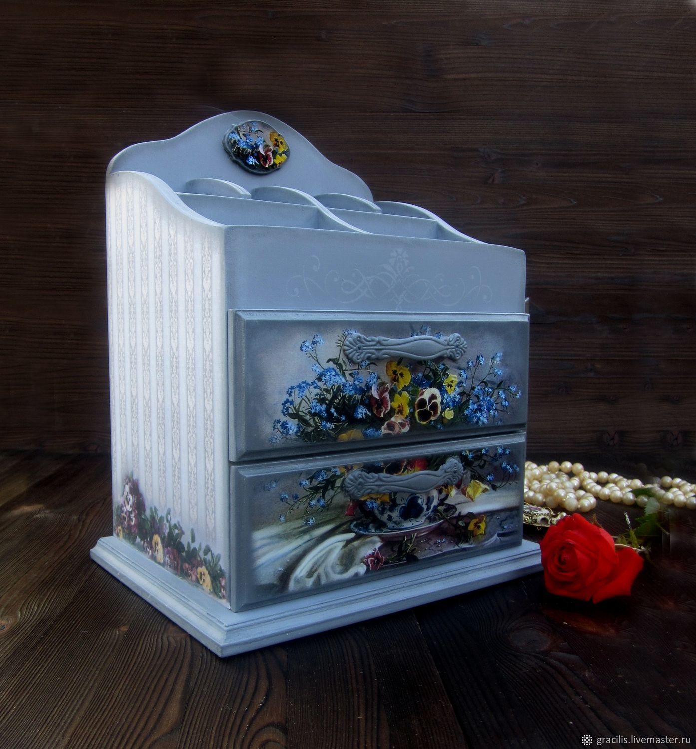 Mini chest of drawers 'Pansy', Mini Dressers, Novorossiysk,  Фото №1