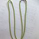 Gaitan polyester cord with steel lock 60 cm. Necklace. Russian Enamels. My Livemaster. Фото №4