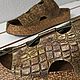 Босоножки кожаные "CROCO stile"/01. Босоножки. ELKOVA  Дизайнерская обувь. Интернет-магазин Ярмарка Мастеров.  Фото №2