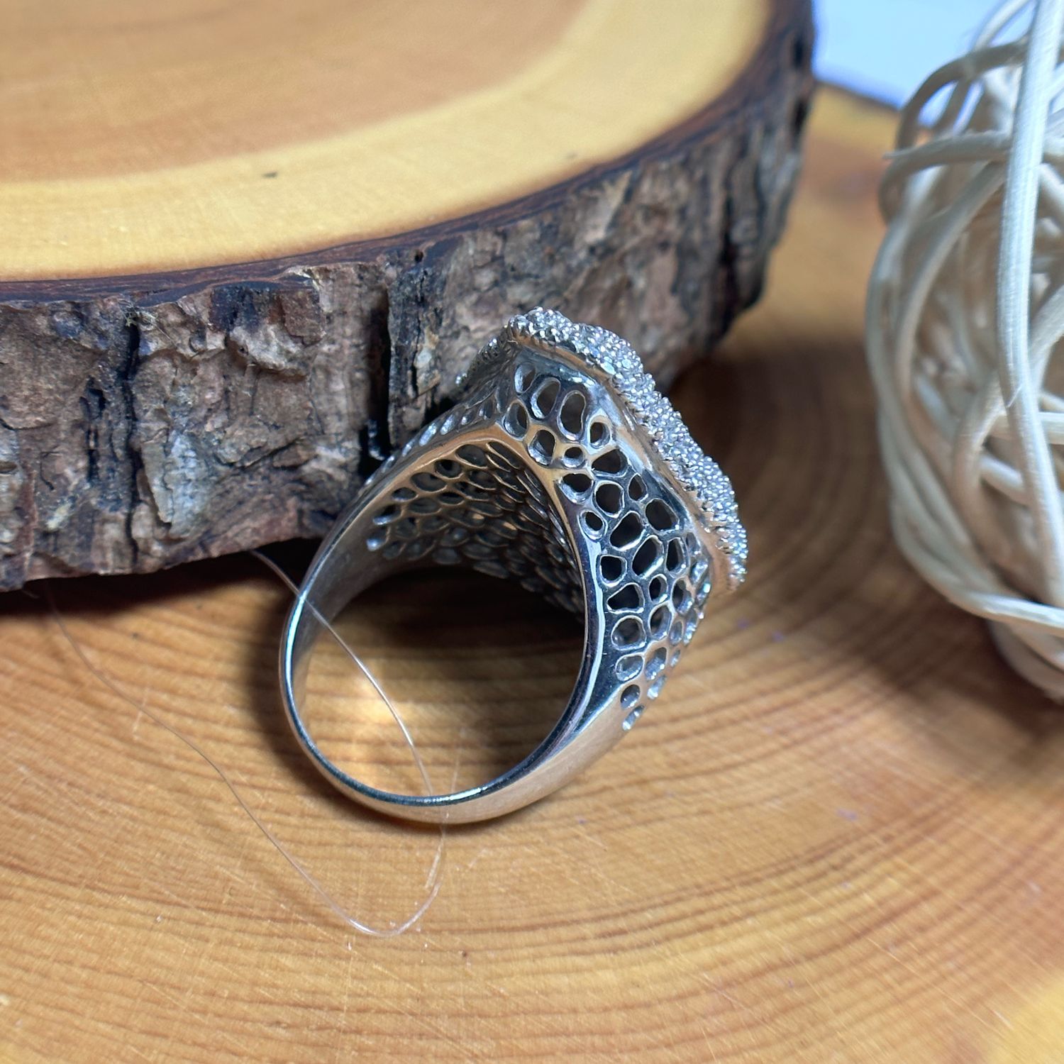 Кольцо самородок ( серебро ) в интернет-магазине Ярмарка Мастеров по ...