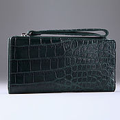 Сумки и аксессуары handmade. Livemaster - original item Genuine Crocodile leather Wallet IMA0266VG5. Handmade.