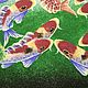 Feng Shui painting of 9 carp. Painting feng shui. anastasiya-5ix. My Livemaster. Фото №4