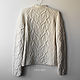 The dairy women's sweater with braids. Sweaters. CUTE-KNIT by Nata Onipchenko. Online shopping on My Livemaster.  Фото №2