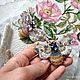 Bee brooch made of beads and sequins voluminous embroidery. Brooches. Veta Dmitrievna. Ярмарка Мастеров.  Фото №5