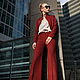 Burgundy women's pantsuit 'BURGUNDY'. Suits. BRAGUTSA. My Livemaster. Фото №4