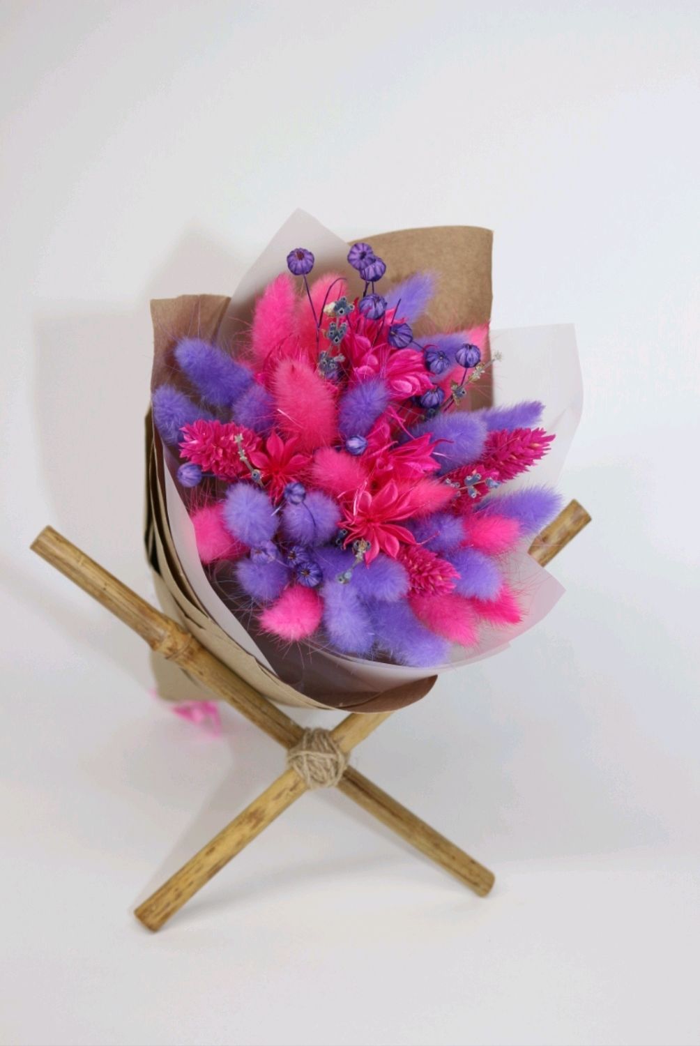 Букет из сухоцветов \"Яркий \" в интернет-магазине Ярмарка Мастеров по ...