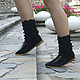Summer ankle boots ' Emma'. Ankle boot. KnittedBoots. My Livemaster. Фото №5