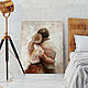 Two, lovers, love, oil painting on canvas, Pictures, St. Petersburg,  Фото №1