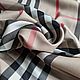 Cotton twill in the style of Burberry, Fabric, Mytishchi,  Фото №1