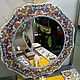 Order Mirror round, a large.75cm. Solo. Livemaster. . Mirror Фото №3