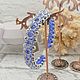 Bracelet made of beads: blue Blueberries and beads. Bead bracelet. elena (luxus-stil). My Livemaster. Фото №6