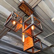 Для дома и интерьера handmade. Livemaster - original item Ceiling lamp in the style of Indastrial 