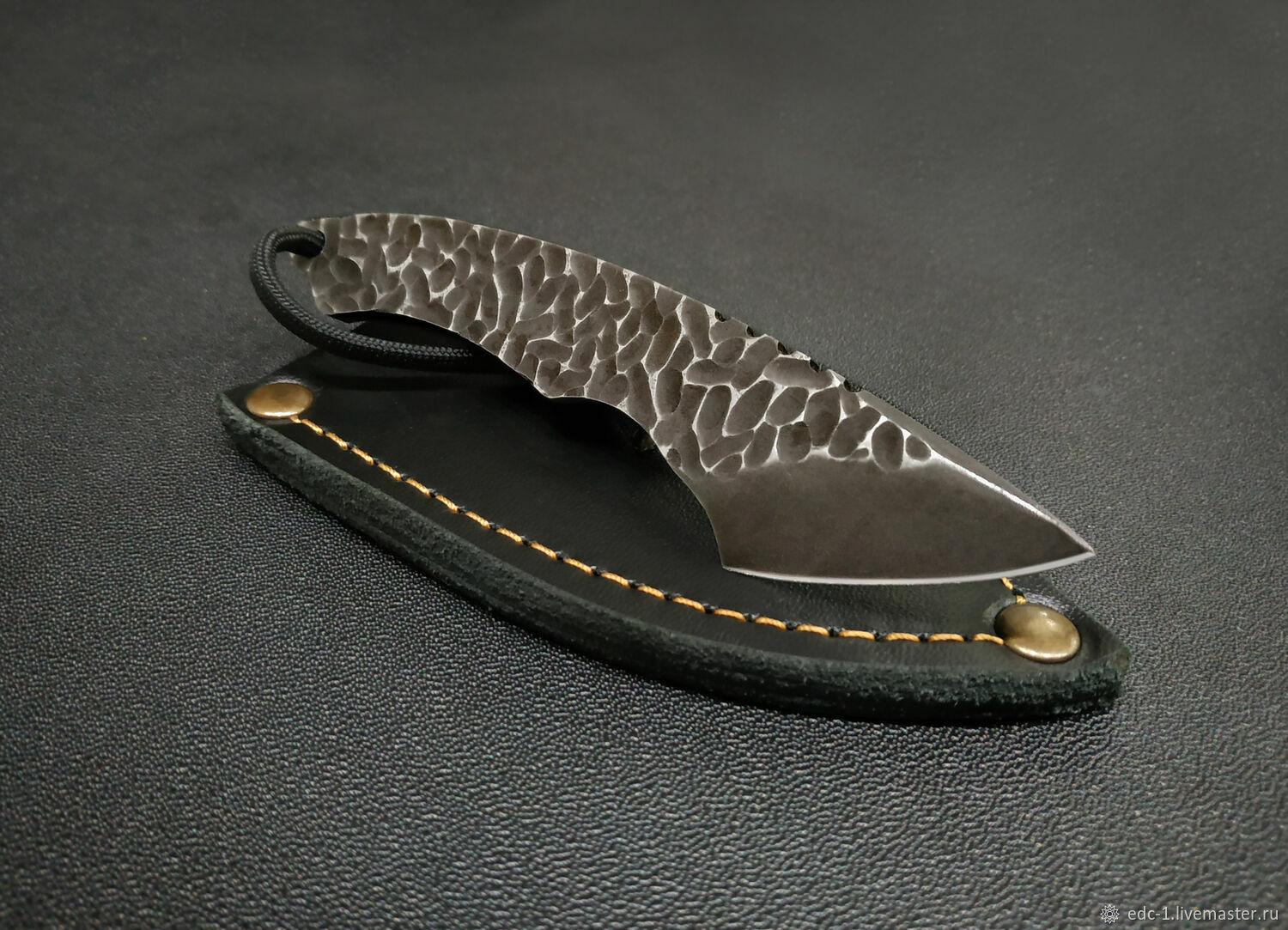 Нож EDC киридаши с кожаными ножнами. Карманный EDC в интернет-магазине ...