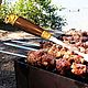 Tenedor para quitar la carne de los pinchos' tigre dientes de Sable ' 300 mm. Forks. The Gift Oasis. Ярмарка Мастеров.  Фото №6