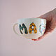 Чайная пара "Мама" керамика ручной работы. Чайные пары. Smolovichok Ceramics and art. Ярмарка Мастеров.  Фото №5