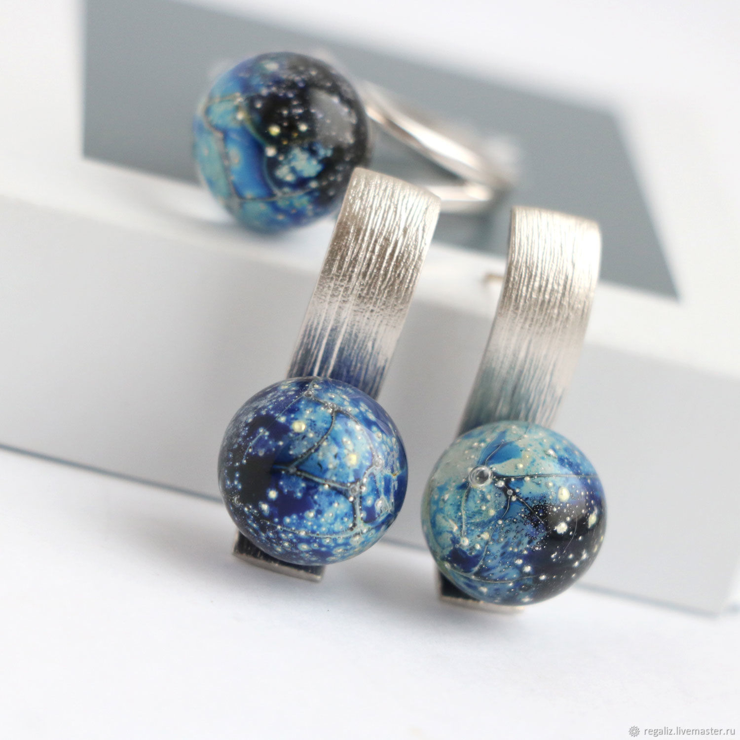 Серьги "Stellar" S-009, Серьги классические, Астрахань,  Фото №1