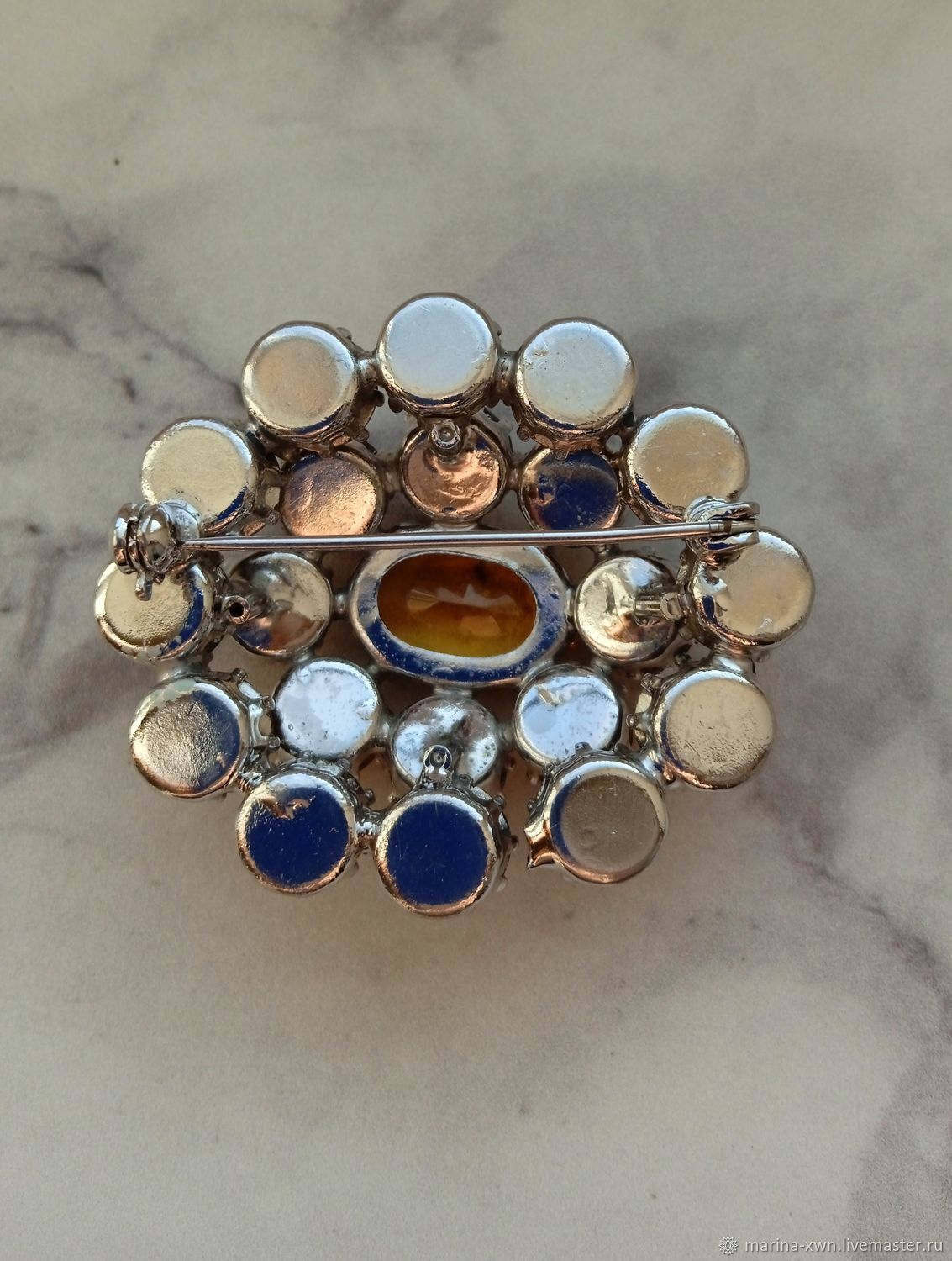 Винтаж: Винтажная брошь Чехия в интернет-магазине на Ярмарке Мастеров ...