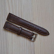 Аксессуары handmade. Livemaster - original item Watchband leather. Handmade.