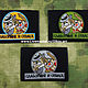 Patch 'Dementia and courage' (orange / olive / grey). Subculture Attributes. Beloretskie Patches. Online shopping on My Livemaster.  Фото №2