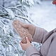 Mittens 'Feather braid' a feather women's knit, Mittens, Urjupinsk,  Фото №1