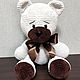 Chocolate Cream Teddy Bear, Stuffed Toys, Sochi,  Фото №1