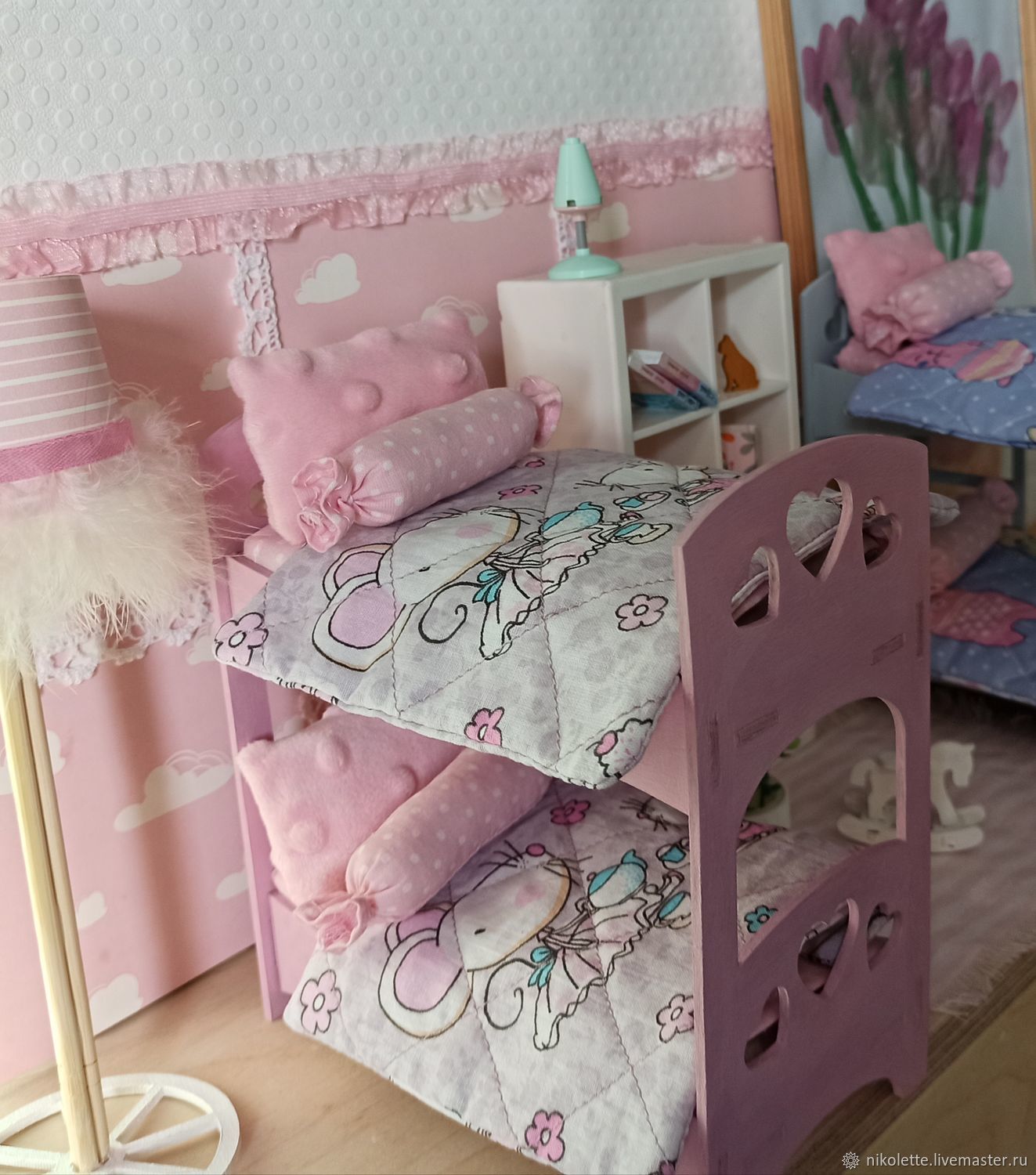 Кроватка Zebratoys для куклы купить по цене ₸ в интернет-магазине Детский мир