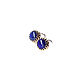 Earrings with lapis lazuli, Stud earrings, Kirov,  Фото №1