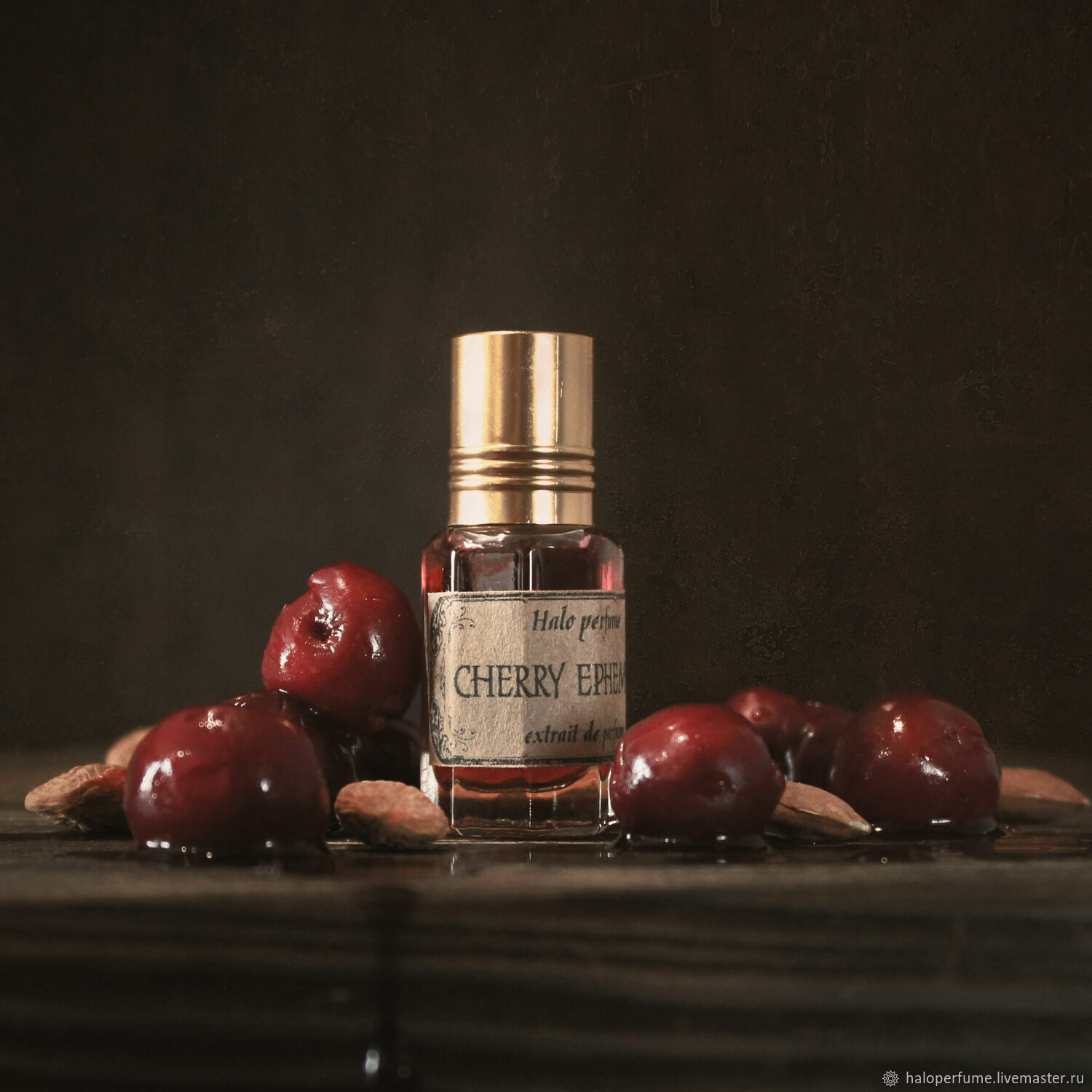 Perfume 'Cherry Ephemera' 7 ml, perfume in oil with cherry flavor, Perfume, Voronezh,  Фото №1