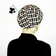 Stylish women's cap octyklinka. 100% wool. Caps1. Mishan (mishan). My Livemaster. Фото №5