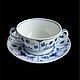 Винтаж: Бульонница с тарелкой. Villeroy & Boch Heinrich Amalienburg. Тарелки винтажные. Винтажная посуда из Германии. Интернет-магазин Ярмарка Мастеров.  Фото №2