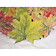 Openwork dish Autumn maple 40 cm. Plates. Elena Zaychenko - Lenzay Ceramics. My Livemaster. Фото №6