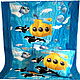 Комплект стеганый детский "Желтая подводная лодка". Покрывала. BWStudio. Интернет-магазин Ярмарка Мастеров.  Фото №2