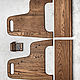 Oak staircase/Delivery is free by agreement. Shelves. Foxwoodrus. My Livemaster. Фото №6