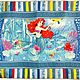 Комплект детский стеганый "Русалочка". Покрывала. BWStudio. Интернет-магазин Ярмарка Мастеров.  Фото №2