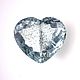 17.43 ct. Аквамарин, сердце. Мозамбик. + гемм. заключение, Кристаллы, Красноярск,  Фото №1
