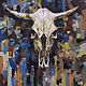 Interior painting with oil paints with a skull. Painting the skull of a cow, Pictures, Samara,  Фото №1