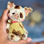 поросенок Чу-Чу, коллекционная игрушка хрюша свинья