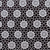 Для дома и интерьера handmade. Livemaster - original item Decorative napkins: Knitted Starry Night Track (No. №49). Handmade.