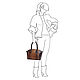 Сумочка кожаная светло-коричневая «Iren». Классическая сумка. Кожаные сумки ALSWA. Интернет-магазин Ярмарка Мастеров.  Фото №2